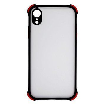 Силіконовий чохол TOTU Armor with Frame для iPhone Xr Чорний 208-01015 фото