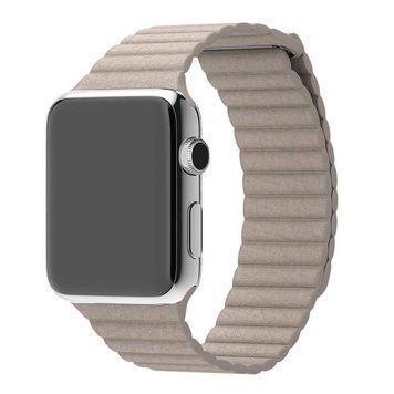 Шкіряний ремінець Leather Loop для Apple Watch 38/40/41 mm Gray 212-00907 фото