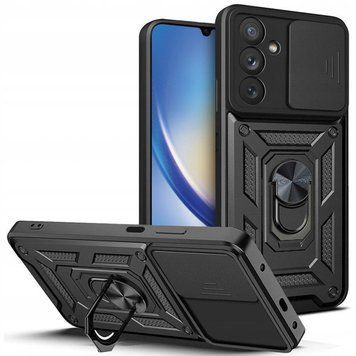 Ударопрочный чехол Camshield Serge Ring для Samsung Galaxy M35 5G Black 777-04333 фото