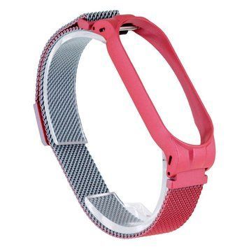 Ремінець для Xiaomi Mi Band 5 Milanese Loop Gradient Pink Blue 212-02509 фото