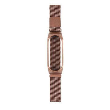 Ремінець для Xiaomi Mi Band 3/4/5/6 Milanese Loop Pink 212-02459 фото