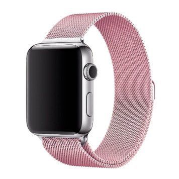 Ремінець Milanese Loop Design для Apple Watch 38/40/41/42mm(ser.10) Rose Pink 212-01169 фото