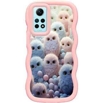 Чохол TPU Cloudy Pictures для Xiaomi Redmi Note 12 Pro 4G Owls 555-01229 фото