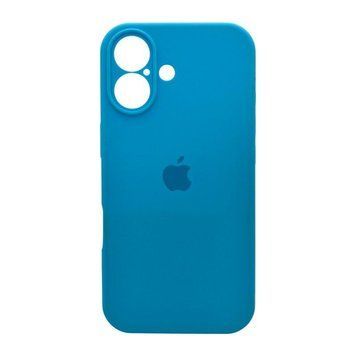 Силиконовый чехол с закрытой камерой для iPhone 17 Light Blue 666-04213 фото