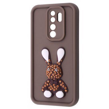 Чохол Pretty Things Case для Xiaomi Redmi 9 Brown/Rabbit 777-01613 фото