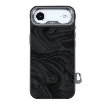 Чохол Kajsa Glamorous Collection Fluid Art with MagSafe для iPhone 17 Air Black O-Ring 2020000507697 фото