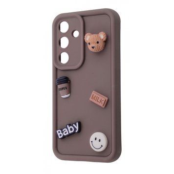 Чехол Pretty Things Case для Samsung Galaxy A24 4G Brown/Bear 777-01590 фото