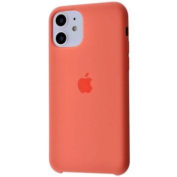 Силиконовый чехол для iPhone 11 Peach 208-00237 фото