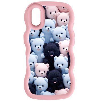 Чохол TPU Cloudy Pictures для iPhone X / XS (5.8") Bears 555-01329 фото