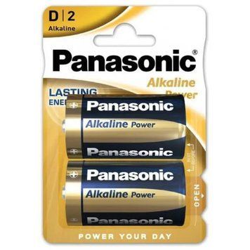 Батарейка Panasonic LR20 D Alkaline (2шт) 5410853039211 фото