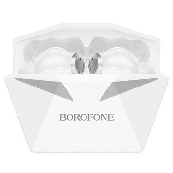 Навушники BOROFONE BW24 Magic waves true wireless BT gaming headset White 656-00881 фото