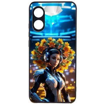 TPU+PC чехол Prisma Ladies для Oppo A98 Cyberpunk 777-07194 фото