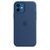 Силиконовый чехол для iPhone 12/12 Pro Navy Blue 208-00392 фото