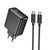 Мережевий Зарядний Пристрій Hoco CS26A 2USB-C/1USB PD/QC 45W+Type-C to Type-C 1m Чорний 209-00352 фото