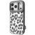 Чехол Kajsa Leopard Pattern with Magnetic Ring iPhone 17 Pro Gray 656-08214 фото