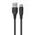 Кабель Proove Soft Silicone USB to Type-C 2.4A (1m) black 656-02594 фото