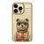 Чохол TPU+PC Nimmy 3D with Metal Buttons для iPhone 15 Bear Khaki 656-02527 фото