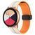 Силиконовый ремешок Classy для Smart Watch 20mm White / Orange 212-01475 фото