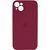Силіконовий чохол з закритою камерою для iPhone 15 Plum 666-01014 фото