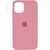 Чехол Silicone Case Full Protective для Apple iPhone 14 Plus (6.7") Light pink 555-04045 фото