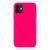 Чехол Glow Silicone Case with Magsafe для iPhone 11 Hot pink 214-03845 фото
