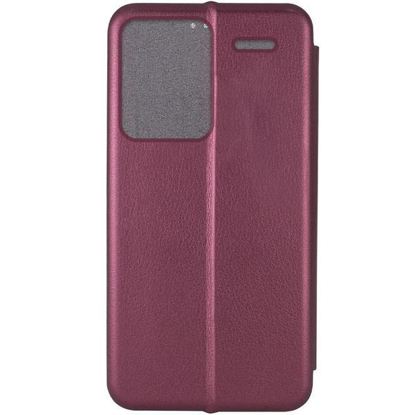 Шкіряний чохол-книжка Classy для Xiaomi Redmi Note 13 Pro+ Maroon 777-05579 фото