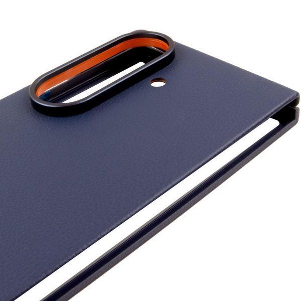 Шкіряний чохол Leather Case для Samsung Galaxy Z Fold7 Navy 777-07994 фото