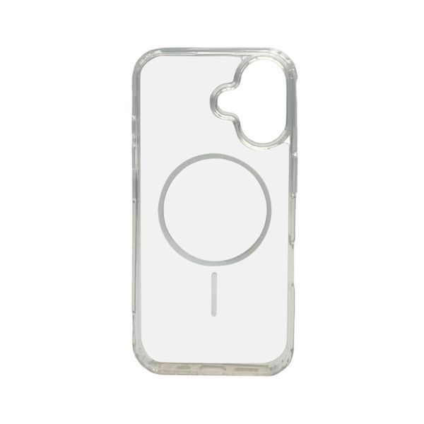 Чехол Acrylic Thin Magnetic для Apple iPhone 17 White 666-03714 фото
