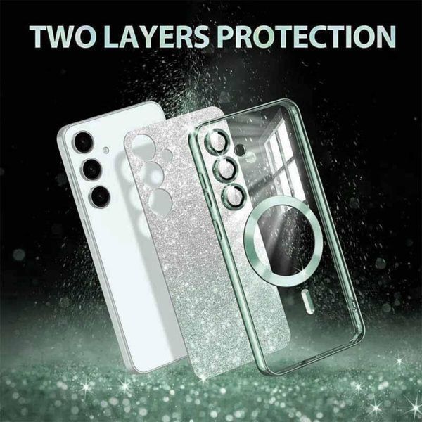 Чохол для смартфона Cosmic CD Shiny Magnetic для Samsung Galaxy S24 Plus Green 666-02163 фото