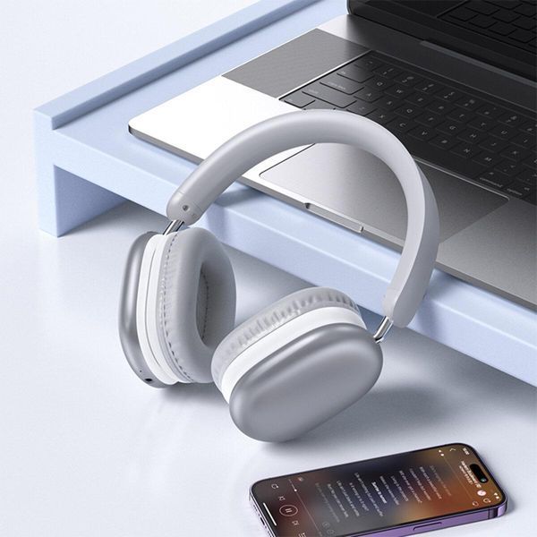 Беспроводные наушники BOROFONE BO27 Rhyme BT headphones Silver 656-01590 фото