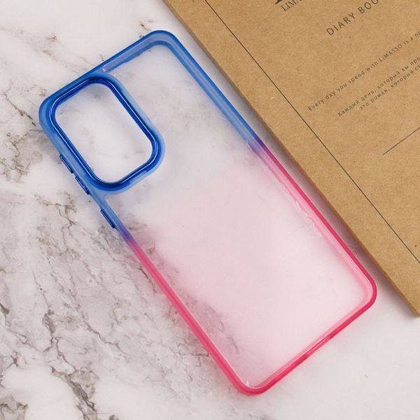 Чохол TPU+PC Fresh sip series для Samsung Galaxy A35 Рожевий / Синій 777-06595 фото