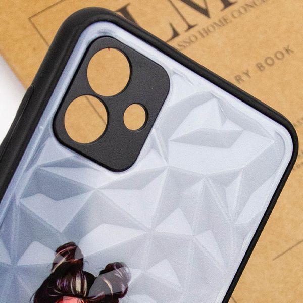 TPU+PC чехол Prisma Ladies для Samsung Galaxy A05 Black in White 777-07244 фото