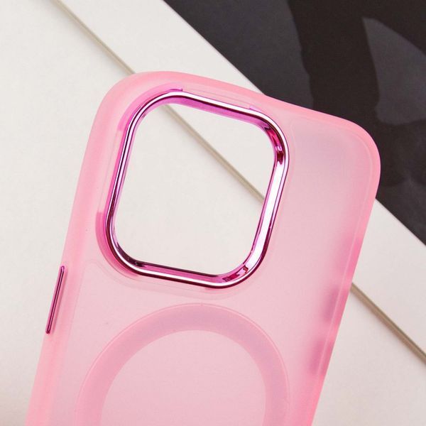 Чехол TPU+PC Lily with MagSafe для Apple iPhone 13 Pro (6.1") Light Pink 214-03623 фото