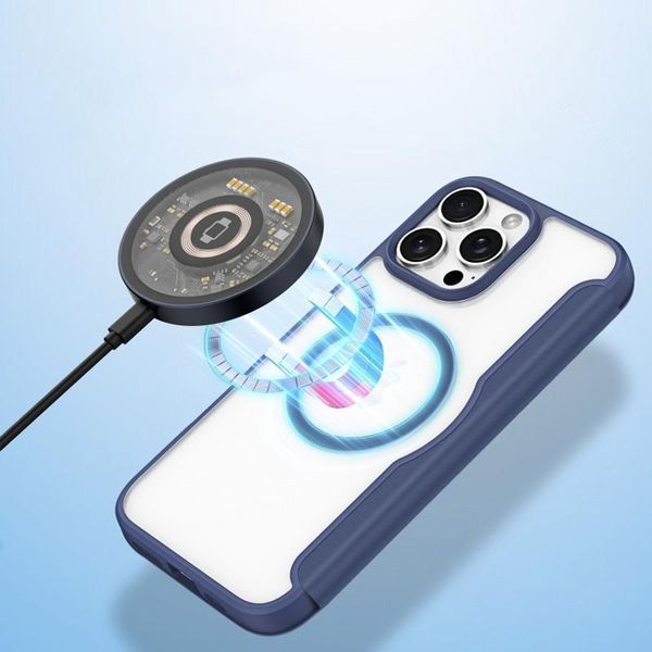 Чохол-книжка Dux Ducis Skin X Pro with MagSafe для Apple iPhone 16 Pro Max (6.9") Blue 777-08176 фото
