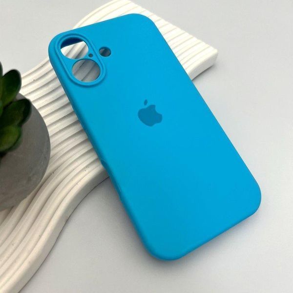 Силіконовий чохол з закритою камерою для iPhone 17 Light Blue 666-04213 фото