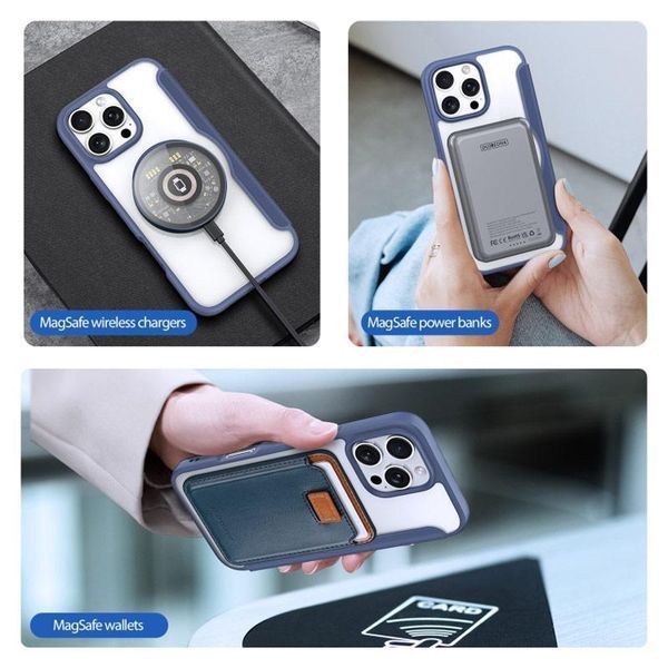 Чохол-книжка Dux Ducis Skin X Pro with MagSafe для Apple iPhone 16 Pro Max (6.9") Blue 777-08176 фото