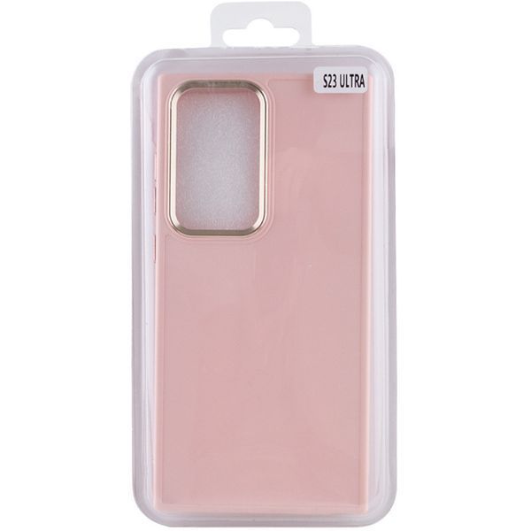 Чохол TPU Bonbon Metal Style для Samsung Galaxy S23 Ultra Light pink 555-02813 фото