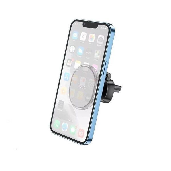 Держатель для мобильного HOCO H1 Crystal magnetic car holder(air outlet) Space Gray 656-00490 фото