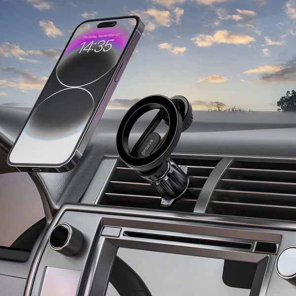 Автотримач Proove Stealth Magnetic Air Outlet Car Mount Magnetic Ring black 656-02638 фото