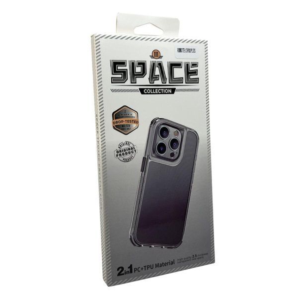 Противоударный чехол для смартфона Space III для Xiaomi Redmi Note 13 Pro Plus 5G Black 666-02242 фото