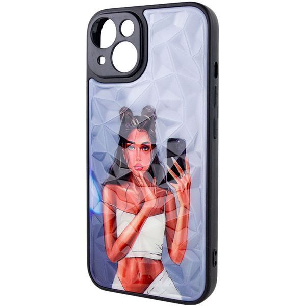 TPU+PC чохол Prisma Ladies для Apple iPhone 14 (6.1") Black in White 208-06021 фото