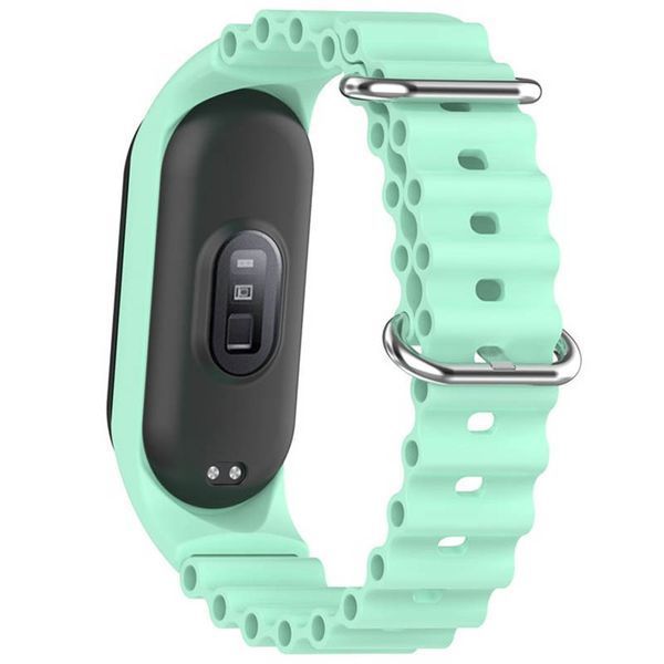 Ремінець Ocean Band для Xiaomi Mi Band 3/4/5/6/7 Blue Sea 212-01325 фото