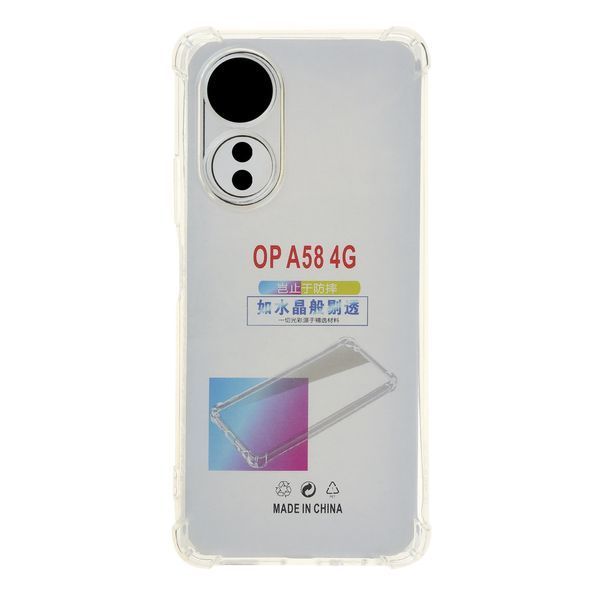Прозорий чохол TPU Virgin Hard для Oppo A58 555-04180 фото