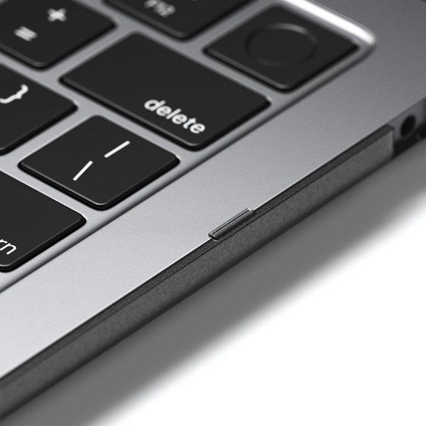 Чохол-накладка Clear Shell для Apple MacBook Air 13.3'' (A1932/A2179/A2337) Сірий 656-08516 фото