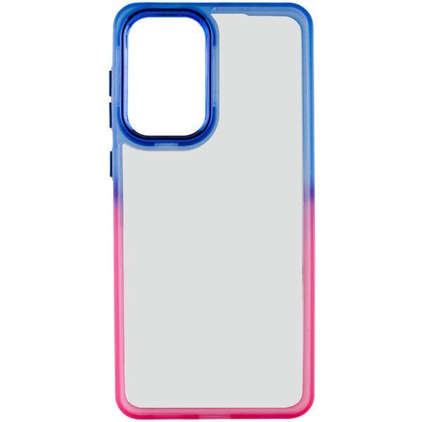 Чохол TPU+PC Fresh sip series для Samsung Galaxy A35 Рожевий / Синій 777-06595 фото
