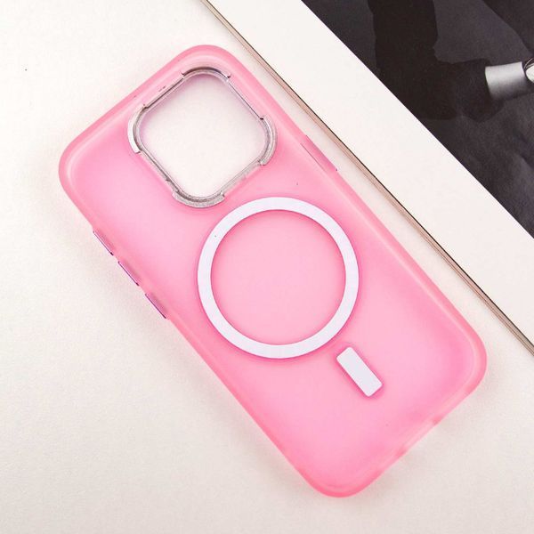 Чехол TPU+PC Lily with MagSafe для Apple iPhone 13 Pro (6.1") Light Pink 214-03623 фото
