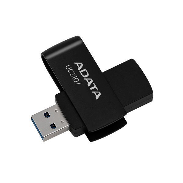Флеш-накопитель ADATA USB 3.2 UC310 64Gb Black UC310-64G-RBK фото