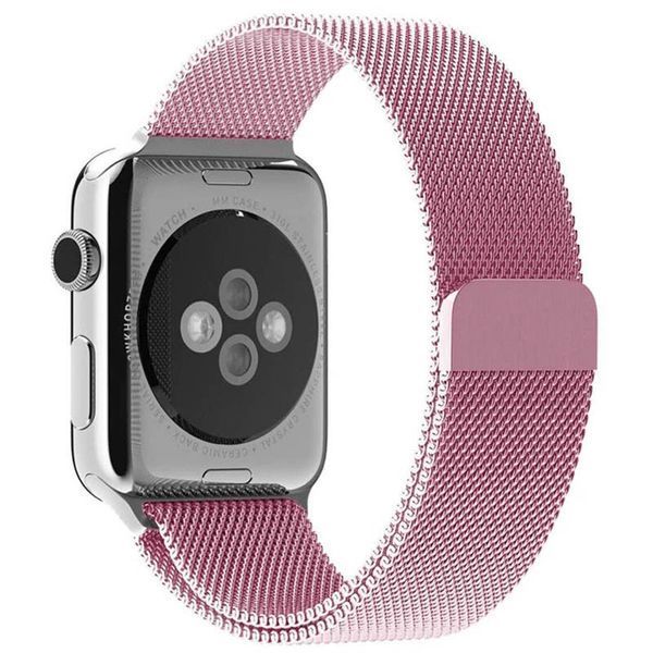 Ремінець Milanese Loop Design для Apple Watch 38/40/41/42mm(ser.10) Rose Pink 212-01169 фото