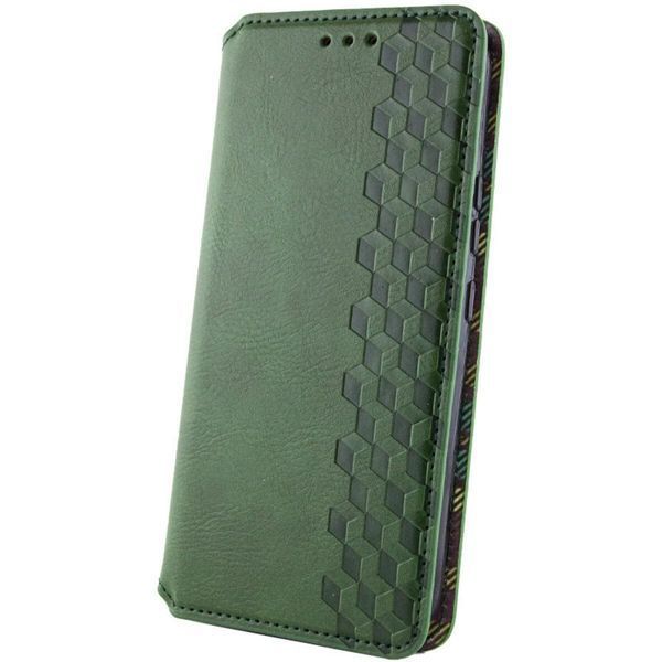 Чохол-книжка Rubic Leather для Xiaomi Redmi Note 13 Pro 4G Green 666-02938 фото