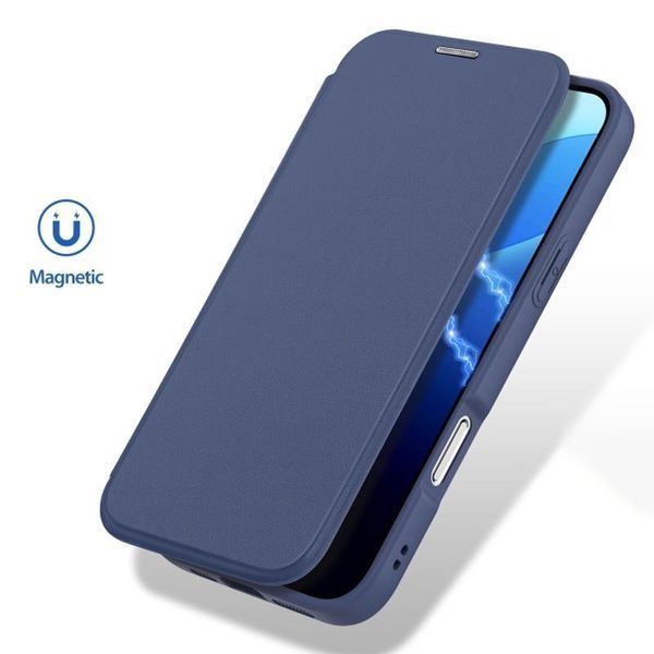 Чохол-книжка Dux Ducis Skin X Pro with MagSafe для Apple iPhone 16 Pro Max (6.9") Blue 777-08176 фото